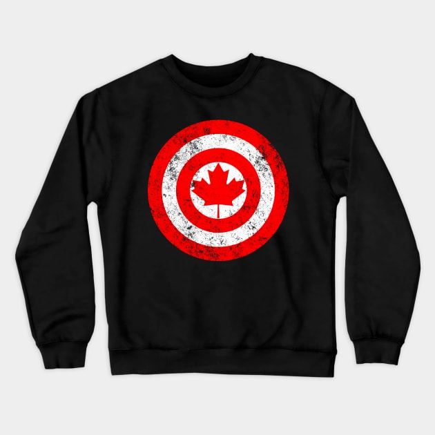 Captain Canada Crewneck Sweatshirt by swgpodcast